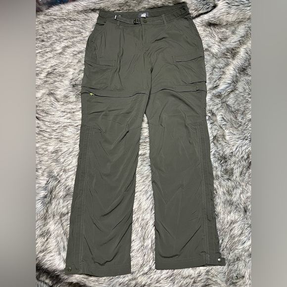 REI Pants - REI zip off cargo hiking pants womens M 10